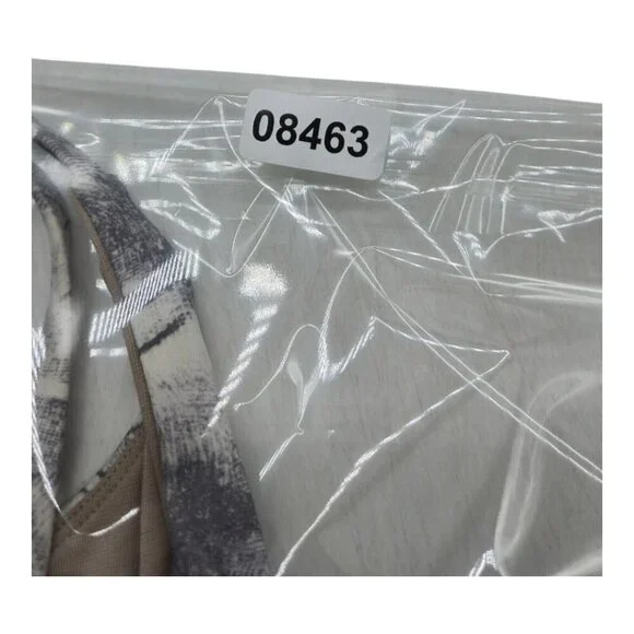 Lululemon Bra Women 8 Train Times Breeze by White Light Cast Gray Luxtreme Gym - Picture 5 of 5